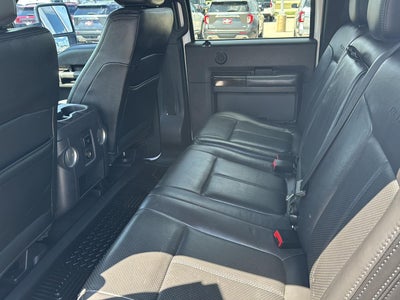 2013 Ford Super Duty F-350 SRW Platinum
