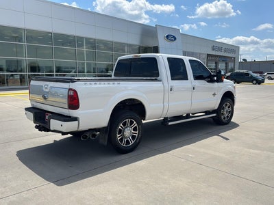 2013 Ford Super Duty F-350 SRW Platinum