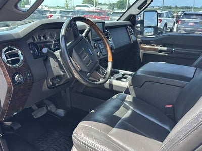 2013 Ford Super Duty F-350 SRW Platinum